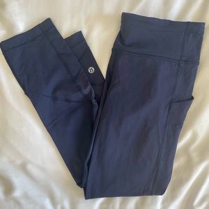 Lululemon Crop Leggings, Size 4